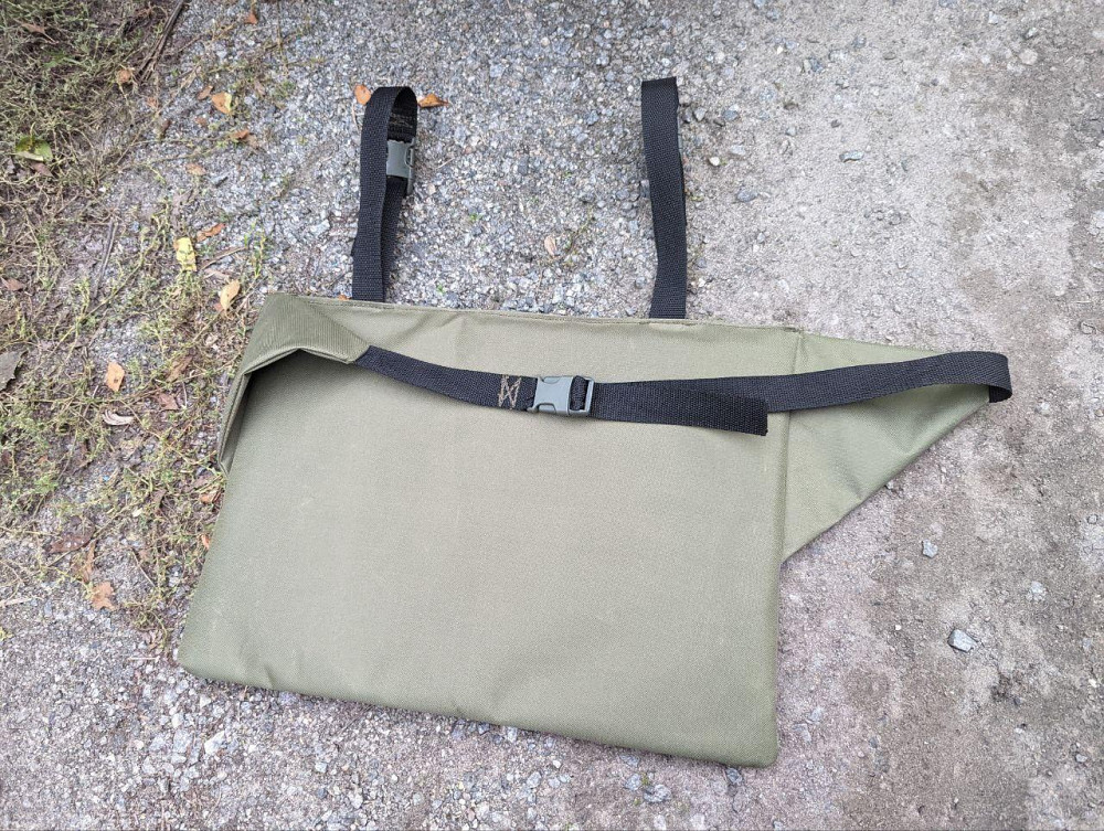 Тактичний каремат для сидіння з кріпленням на пояс швидкознімний 45×34, поджопник, сидіння Днепр - изображение 4