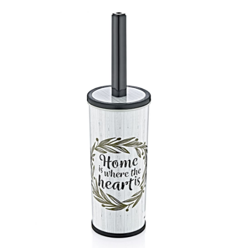 Йоржик для унітазу високий з малюнком Дім Вінтаж OZER-D-018 Decor ELIF Житомир - изображение 1