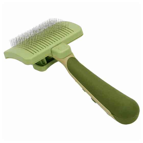 Safari Self-Cleaning Brush САФАРИ ПУХОДЕРКА СЛИКЕР с самоочисткой для собак и котов Киев