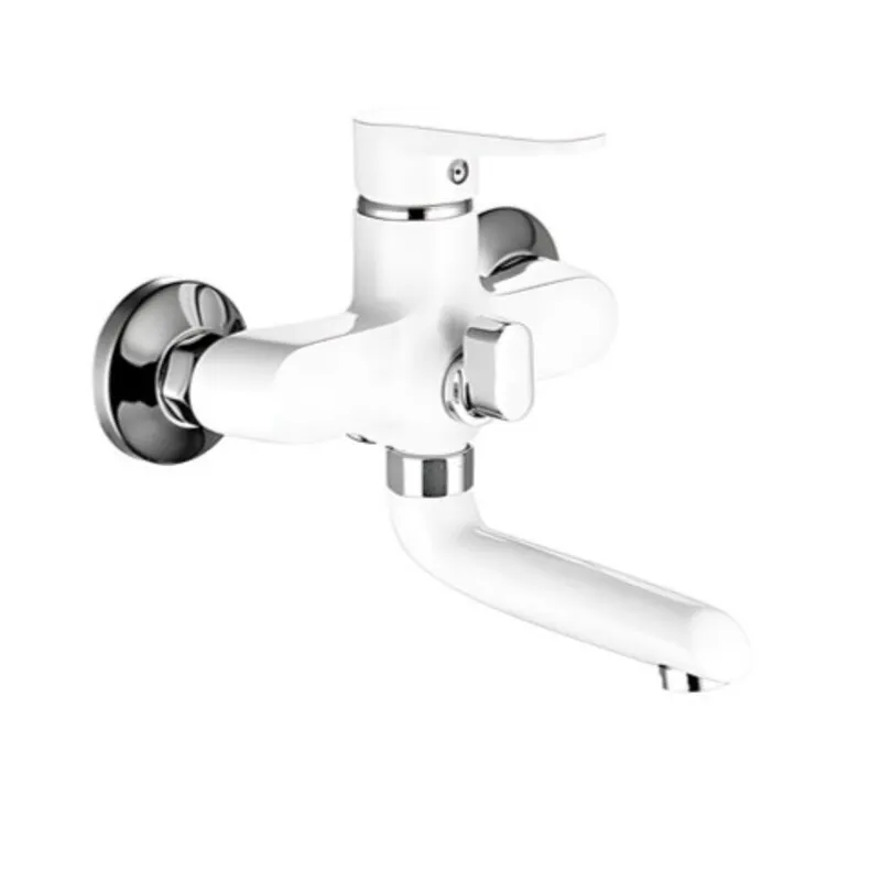 Змішувач для ванни Mixxus Elvis 009 EURO білий MI6585 Харків - фото 1