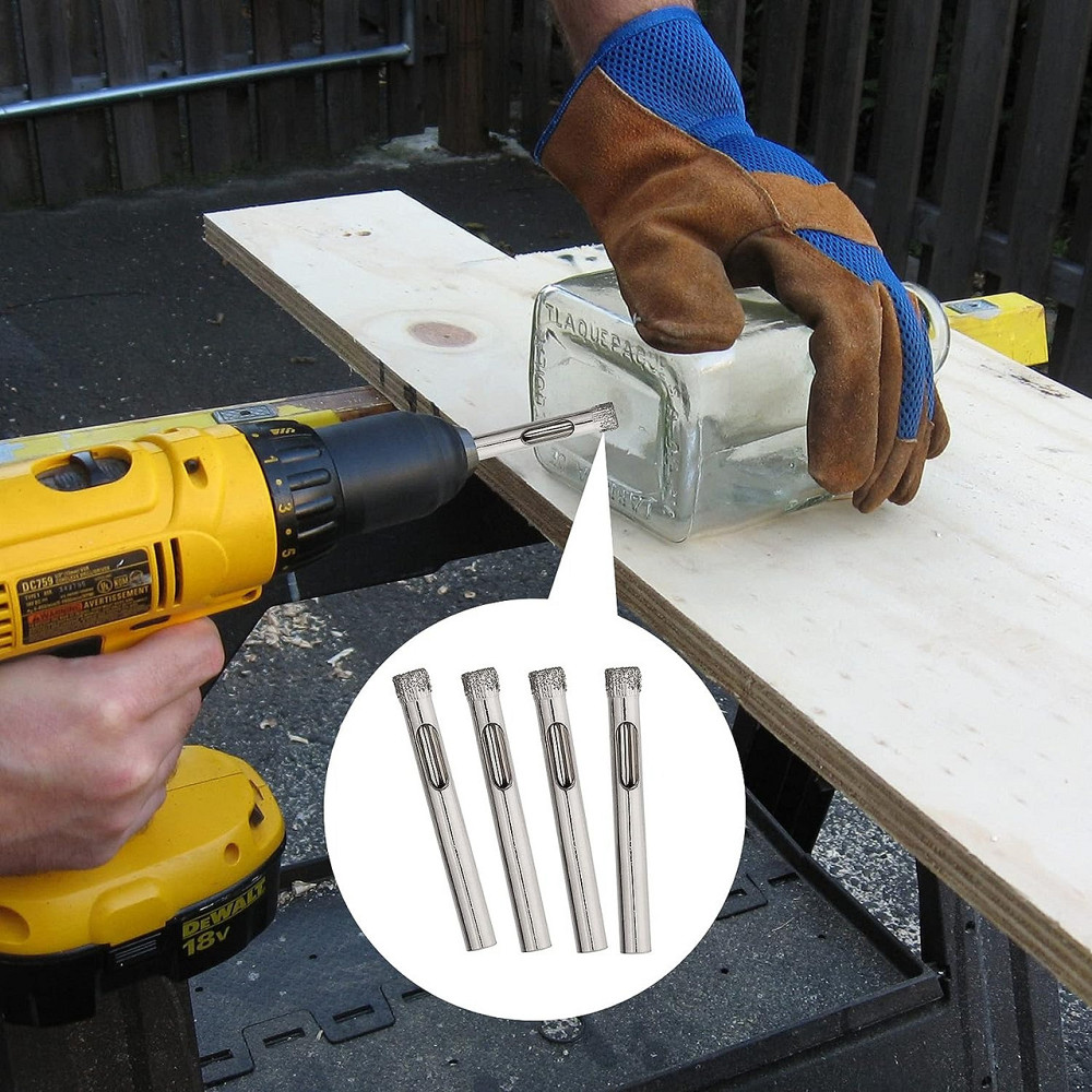 Алмазні коронки, коронки для плитки, коронки для розеток, коронки по керамограніту, коронки для плитки 6 мм (881381287) Київ - фото 5