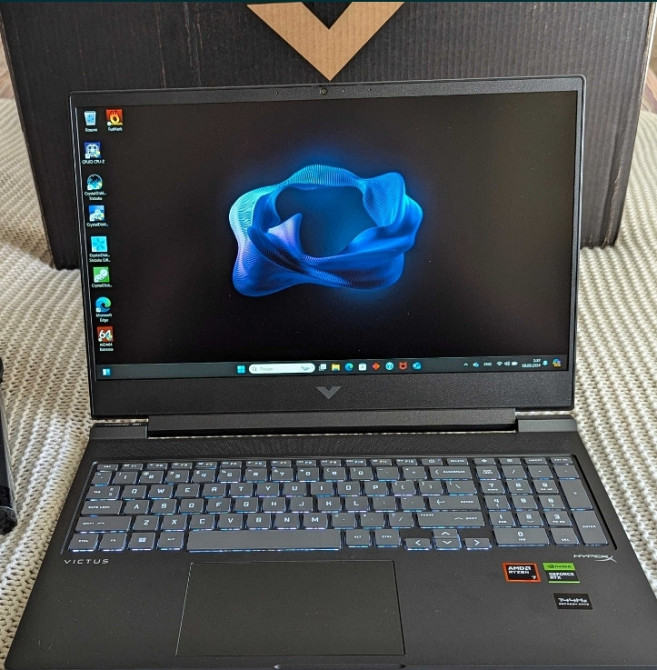 Ноутбук: HP Victus R7-8845HS 16Gb. SSD512Gb. RTX 4070. Киев - изображение 8