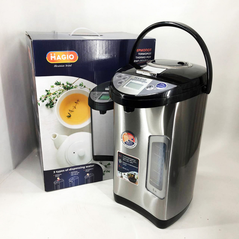 Качественный кухонный бытовой термопот с теплоизоляцией Magio, Термопот для воды бытовой MH-33 Львов - изображение 8