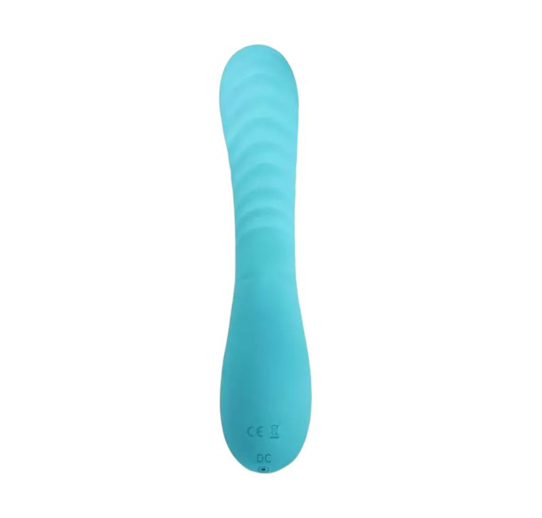 Вібратор Turquoise lover 10 режимів вібрації колір бірюзовий Sex Aura Київ - фото 4