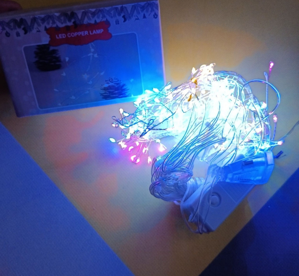 Гирлянда штора бахрома капля росы 3*0,6м Киев - изображение 4