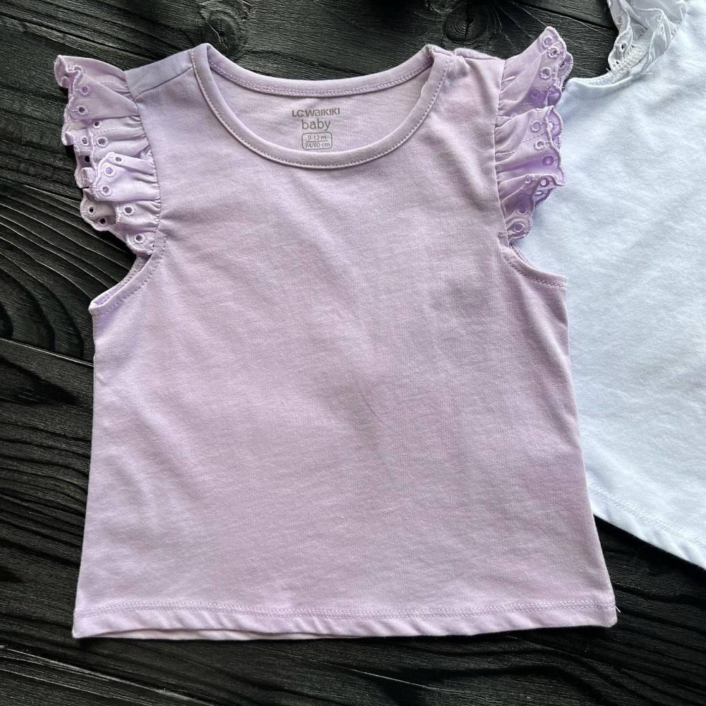 Дитяча Блузка для Дівчаток LC Waikiki Фіолетова 9-12мес (74-80см) Київ - фото 1