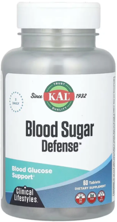 Контроль сахара в крови KAL Blood Sugar Defense  60 таб Киев