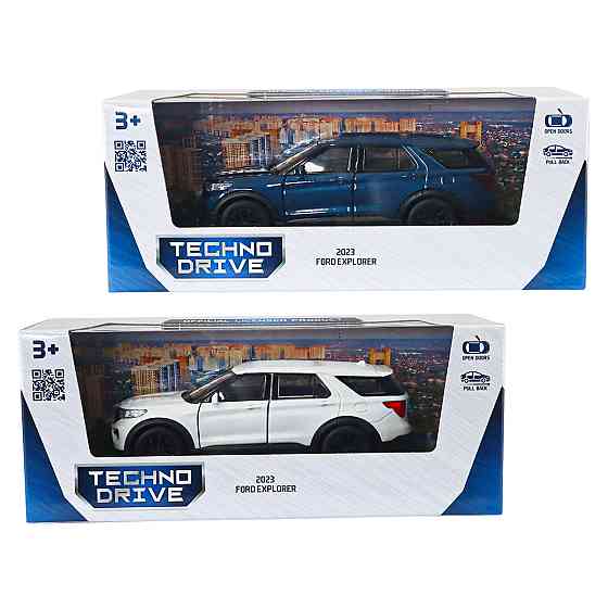 Автомодель - Ford Explorer 2023 (перламутрово-білий, блакитний металік) Дніпро