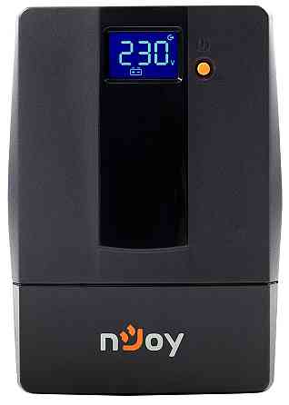 ДБЖ NJOY Horus Plus 600 (PWUP-LI060H1-AZ01B) Lin.int., AVR, 2 x євро, USB, LCD, пластик ( Чорний ) Харьков