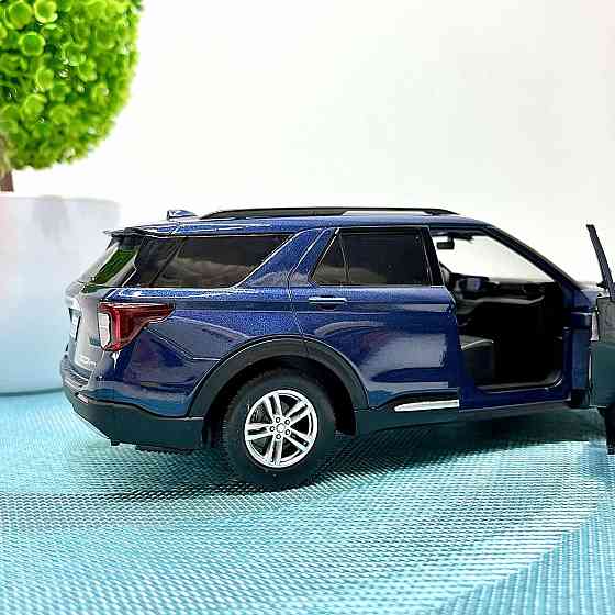 Машина Автосвіт Ford Explorer XLT інерційна металева відчиняються двері 21 см Синя (AP-1922) Чернігів