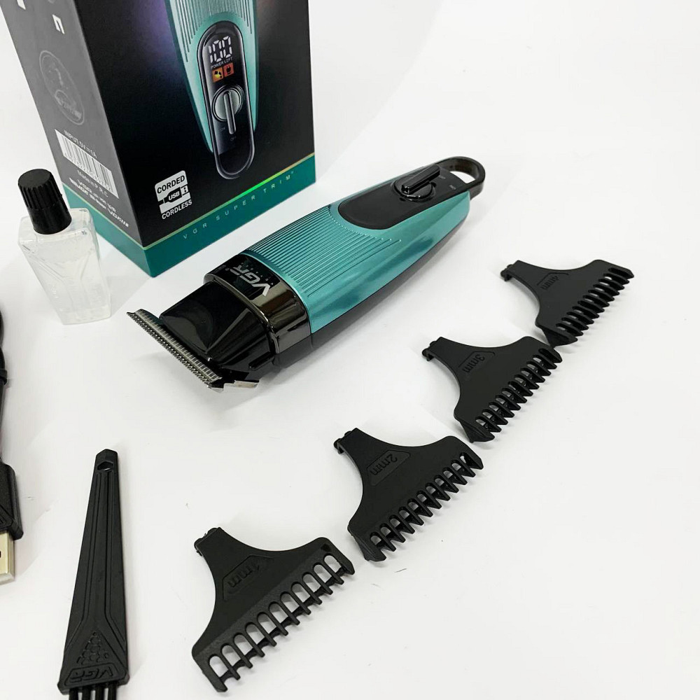 Хороші машинки для стрижки волосся для дому VGR Професійна машинка стрижки волосся в салон HC-13 Львів - фото 7