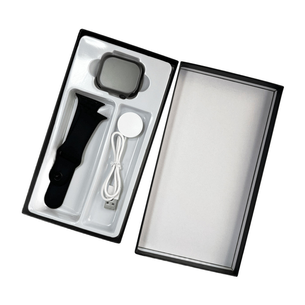 Смарт-годинник BIG V200 Pro Max 44mm. 220 mAh IP65 Black Киев - изображение 5