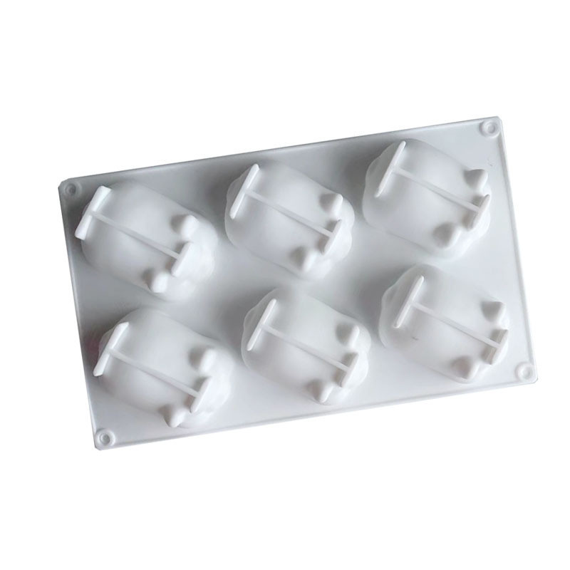 Молд силиконовый Поросята 200 на 170 мм белый Киев - изображение 6