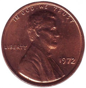 Лінкольн. Монета 1 цент. 1961,72,77,79 рік , США(Д) Полтава - фото 1