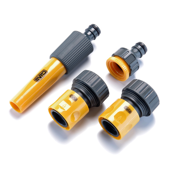 Набір поливальний (насадка-розпилювач+ конектори 3/4''+ адаптер 1/2"+ 3/4'') СИЛА Житомир - фото 1