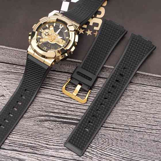Ремінець для Casio G-Shock GA-100/110 Black GD SBR Київ