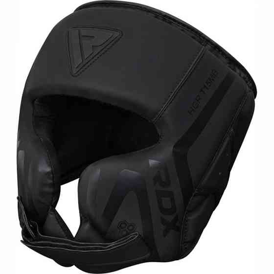 Боксерський шолом RDX T15 Matte Black L Кам'янське
