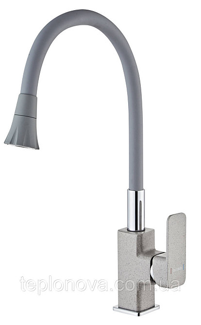 Смеситель для кухни Globus Lux Milano GLM-0203LA-2-G03-ARENA Черновцы - изображение 7