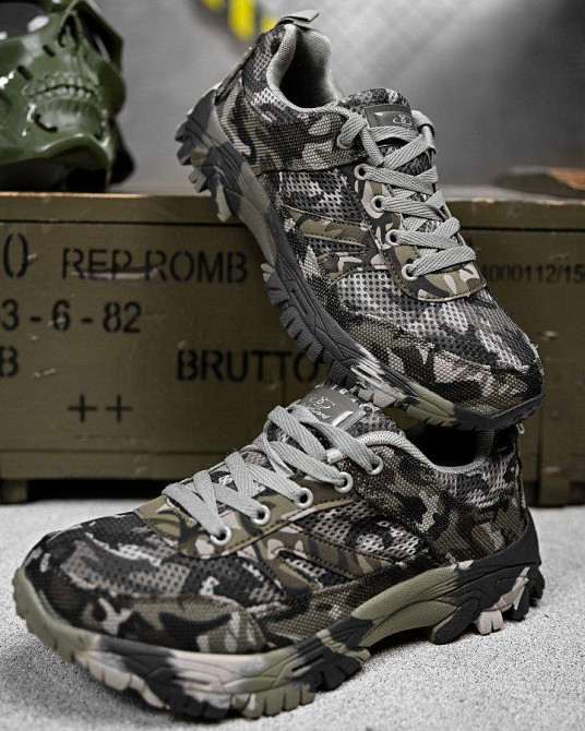 Міські мілітарі кросівки FAUST ДЛ7198 Одеса - фото 12