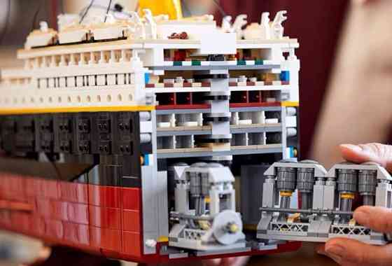 Блоковый конструктор “Титаник” 1,15 м | 9090 деталей. Харьков