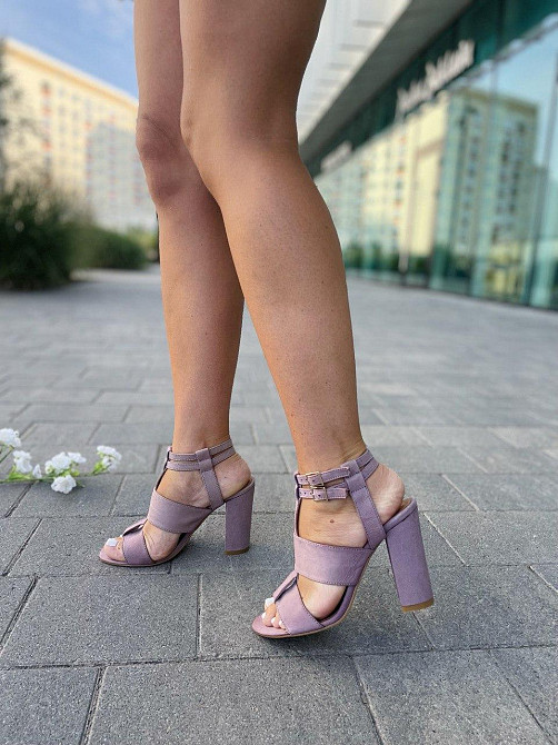 SANTINI Босоніжки жіночі SANTINI 259311-218 фіолетовий (літо, замша натуральна) (3761) Коломыя - изображение 10