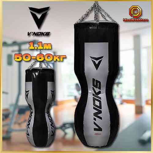 Боксерський мішок груша для боксу силует V'Noks Gel 1.1 м, 50-60 кг спортивний снаряд для тренувань Київ