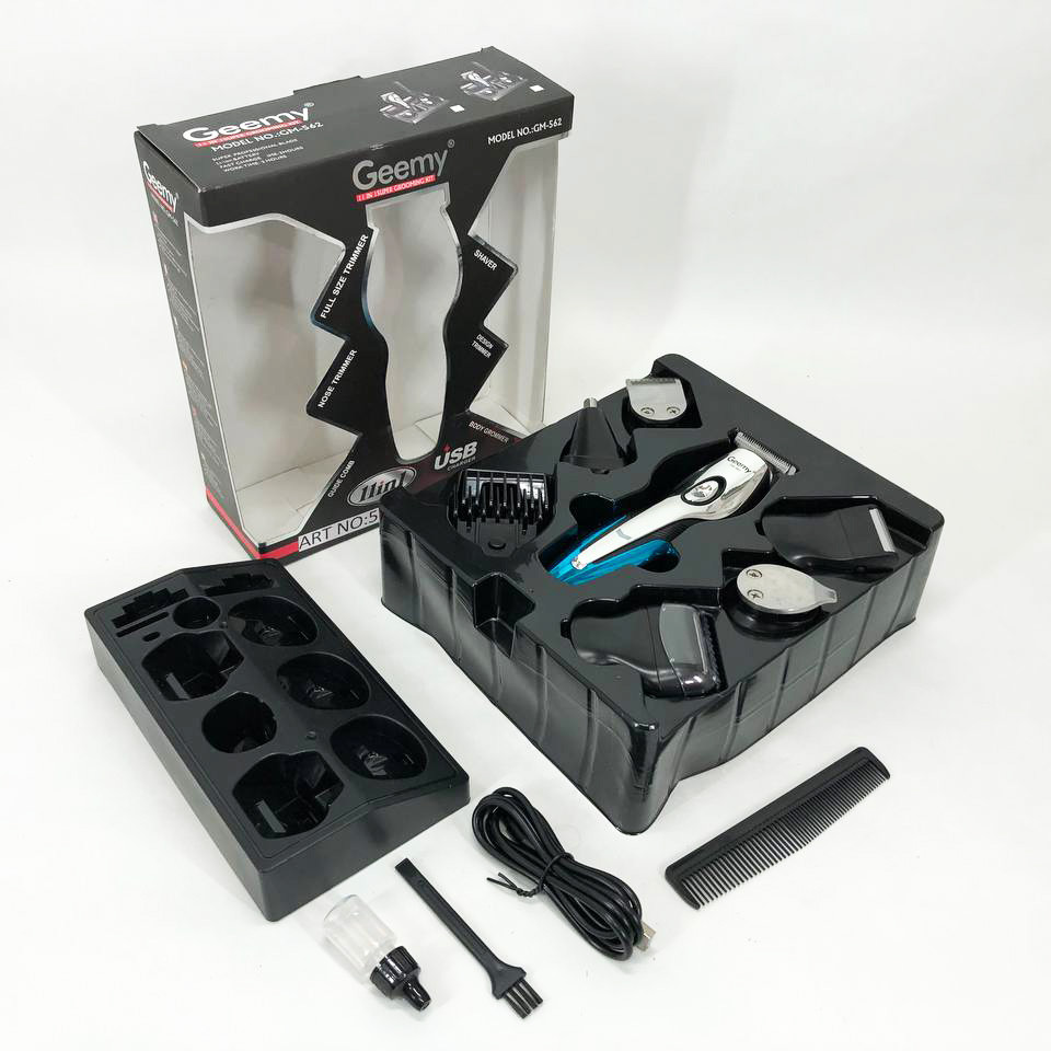 Электрическая машинка с насадкой для бороды Хорошие машинки для стрижки волос дома DX-44 Львов - изображение 17