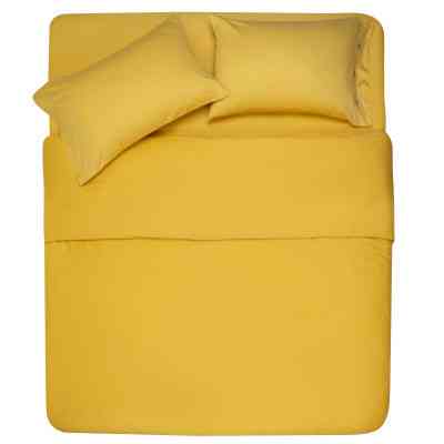 Пододеяльник Ardesto Mix&Match 100% хлопок, сатин желтый 160х220 см (ART1622DVS) Винница