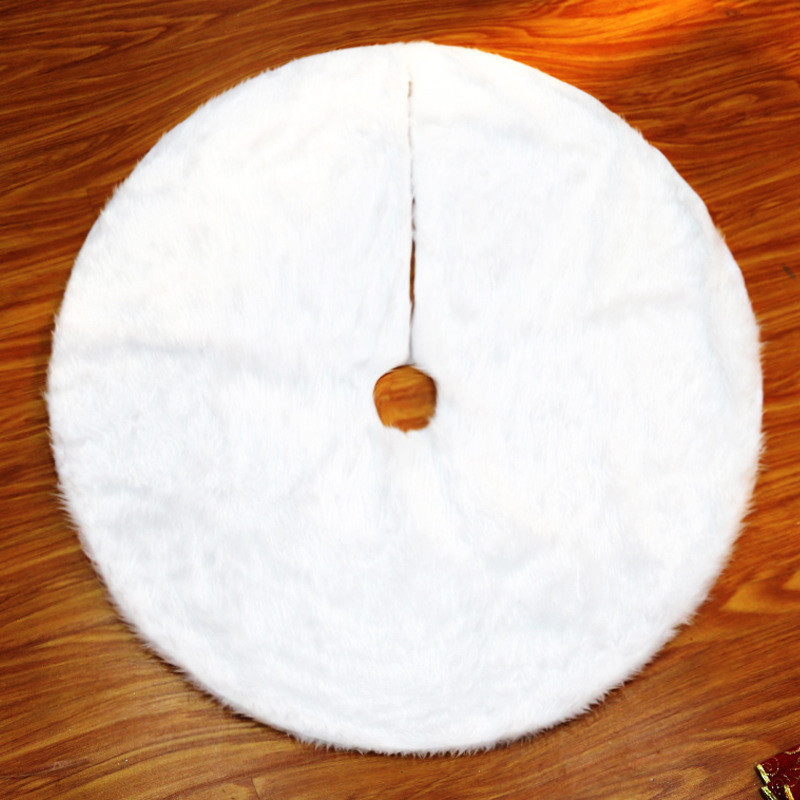 Коврик под елку 90 см бело-серый Киев - изображение 8