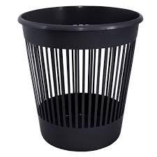 Кошик офісний для паперу 12л пластик чорний Алеана Житомир - фото 2