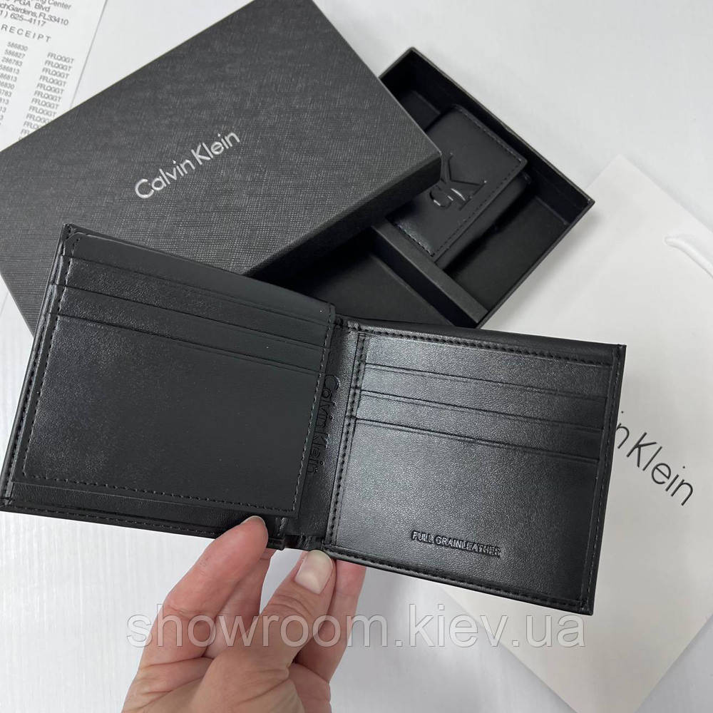 Мужское брендовое кожаное портмоне (1438), подарочная упаковка Киев - изображение 7