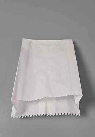 Жиростойкий пакет бумажный (Саше) 10/3*17 Белый 100 штук (2000 шт) Харків