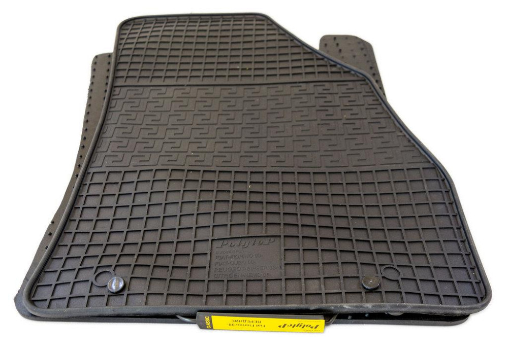 Коврики гумові в салон Fiat Fiorino/Qubo, Peugeot Bipper, Citroen Nemo (2008-), передні, комплект 2 шт. Київ - фото 4