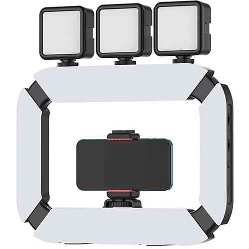 Кільцева лампа ріг для телефону камери Ulanzi U200 Київ