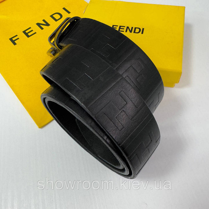 Жіночий ремінь шкіряний Fendi (951) Київ - фото 5