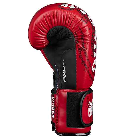 Боксерські рукавиці Phantom Muay Thai Red 12 унцій (бинти в подарунок) Каменское