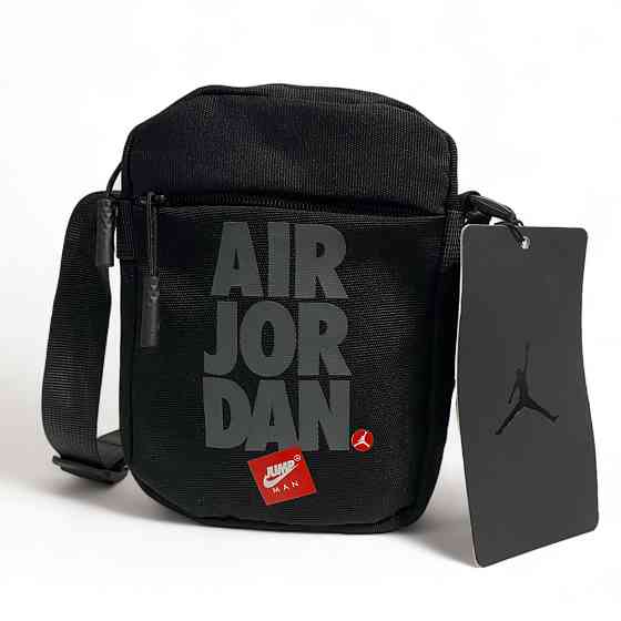 Сумка через плече Nike Air Jordan Jumpman Festival Bag чорний Запоріжжя