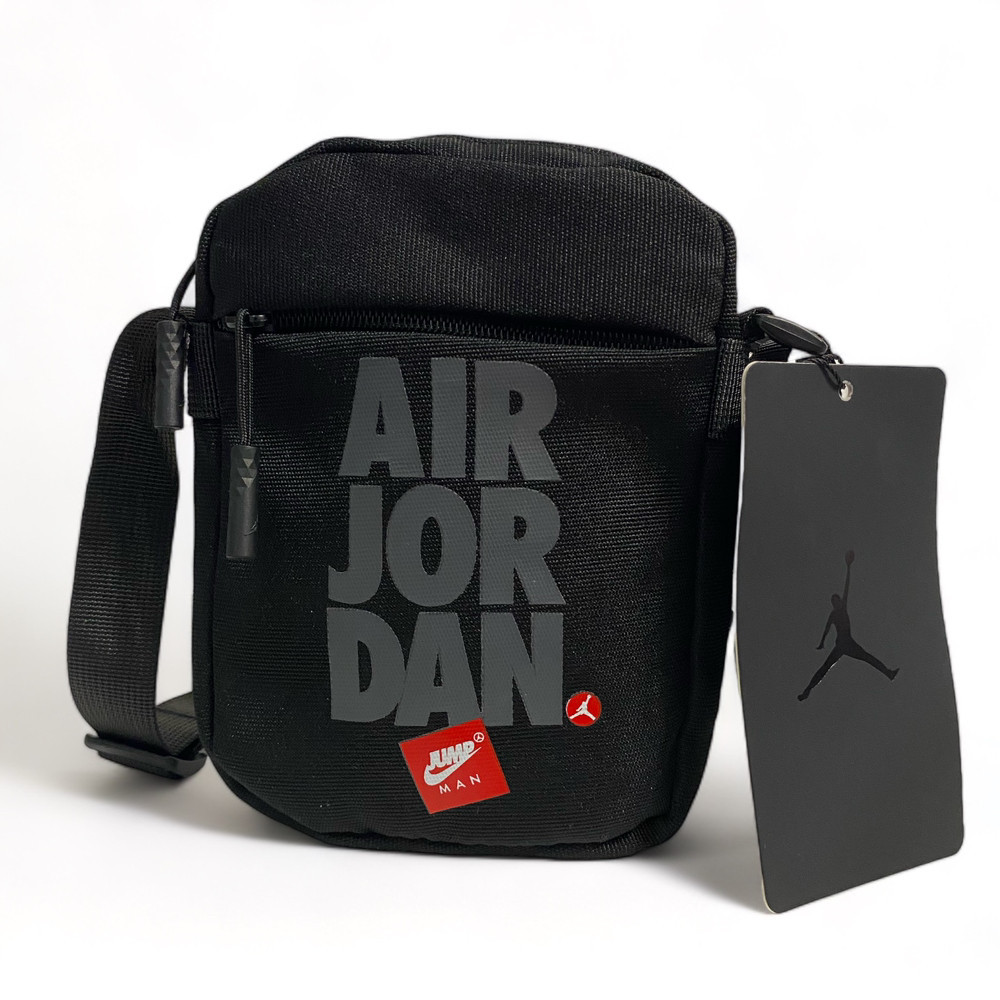 Сумка через плечо Nike Air Jordan Jumpman Festival Bag черный Киев - изображение 1