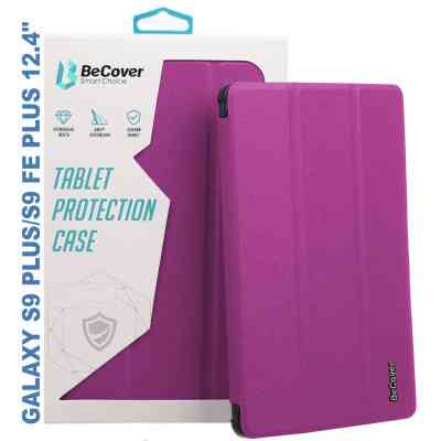 Чехол для планшета BeCover Smart Case Samsung Tab S9 Plus (SM-X810/SM-X816)/S9 FE Plus (SM-X610/SM-X616) 12.4" Purple (710373) Винница