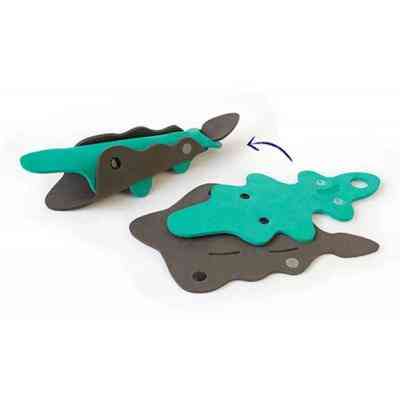 Игрушка для ванной QUUT 3D Крокодилы (171102) Винница