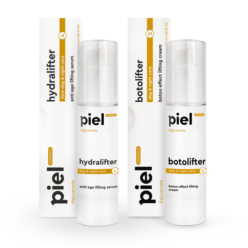 Ліфтінг-комплекс проти мімічних зморшок REJUVENATE Piel, 50мл+50мл Дніпро - фото 1