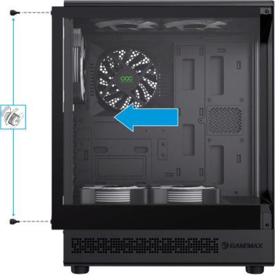 Корпус Gamemax Vista COC AB Винница - изображение 4