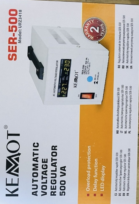 Стабілізатор напруги 500VA. Харків - фото 2