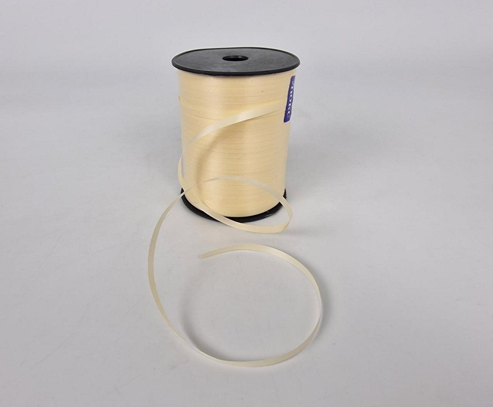 Стрічка для повітряних куль і подарунків 300 метрів бежева (1 пачка) Харків - фото 1