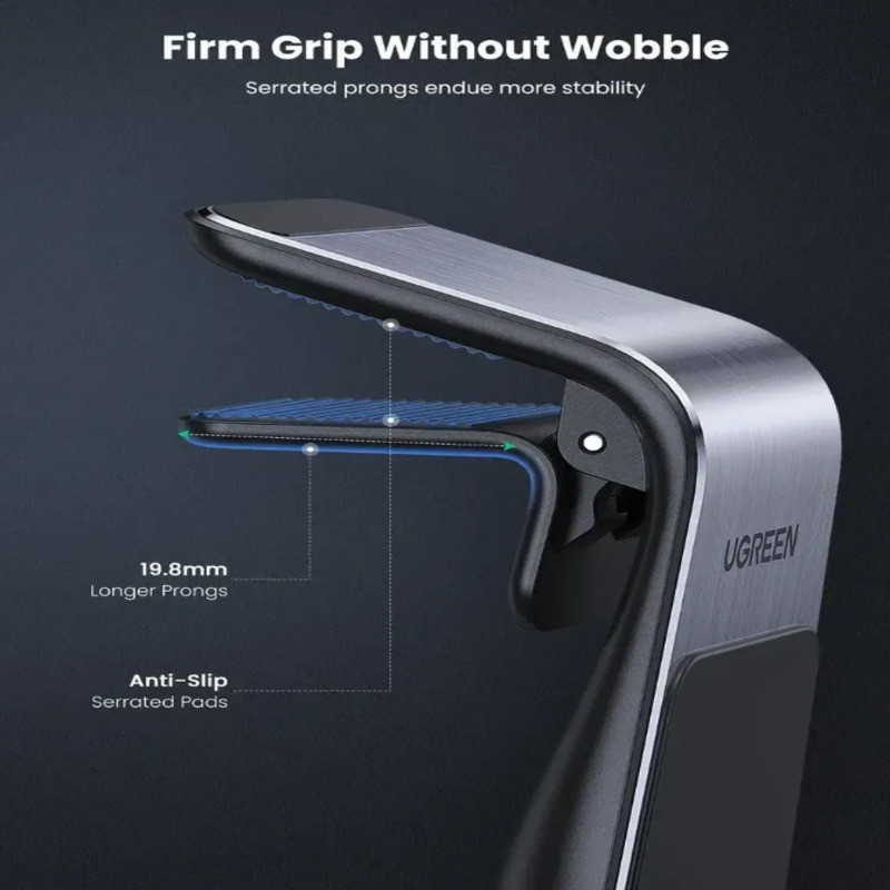 Автотримач для телефону магнітний Ugreen LP290 80712B (Чорний) Николаев - изображение 5