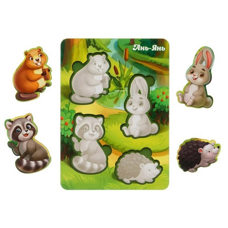 Деревянный пазл 