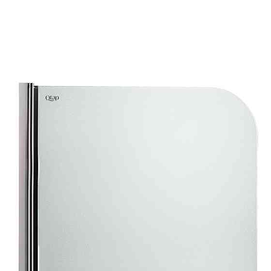 Штора на ванну Qtap Standard CRM407513APL скло Pear 6 мм, 75х140 см, ліва Київ