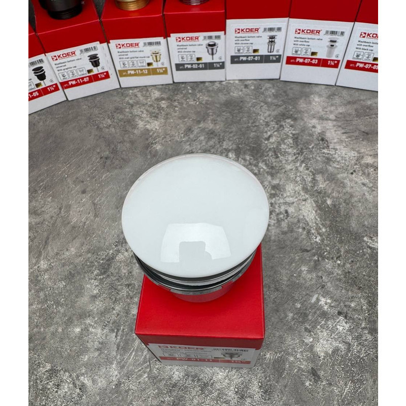 Донний клапан для умивальника Koer PW-01-11 1 1/4''     ( KR3405 ) 38268 Харків - фото 7
