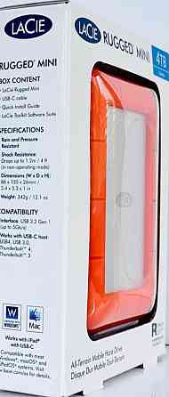 Жёсткий Диск: LaCie Rugged Mini 4ТБ LAC9000633. Киев