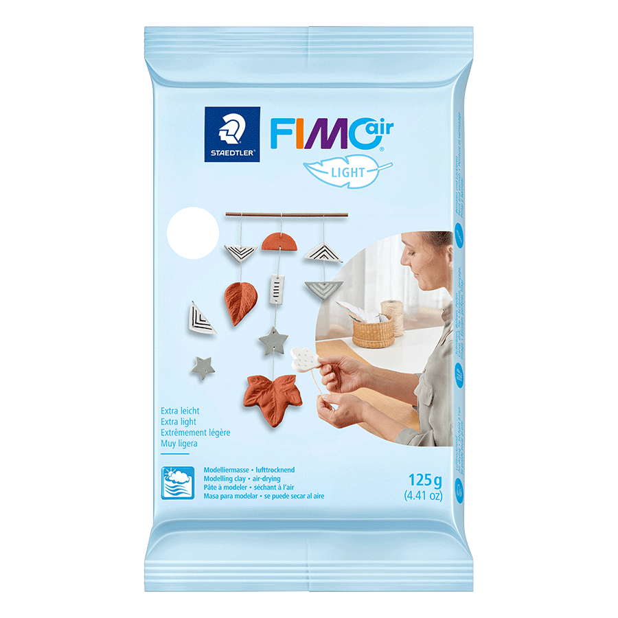 Пластика самозастывающая Light белая 250г Fimo Air 125 Киев - изображение 1
